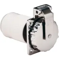 Marinco Stainless Steel 3939628 Ip56 Lid Plug 125-250v Argenté 50A