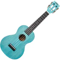 Mahalo Ukulélé Island Concert Aqua Blue + Housse