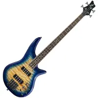 Jackson JS3Q Spectra IV IL Amber Blue Burst Basse électrique
