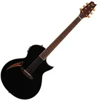 Esp Ltd TL-6 Black guitare électro-acoustique folk thinline
