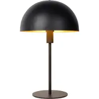 Lucide Lampe de table éclectique noire E14 Siemon