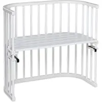 Babybay Berceau Lit Bébé Cododo Original Blanc Verni
