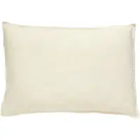 Nordal Coussin Vela en lin avec garnissage - blanc cassé