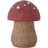 Bloomingville Mini Panier de rangement champignon avec couvercle