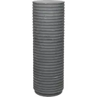 Broste Copenhagen Podium Rillo Ø36XH106CM - gris