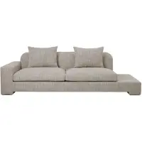 Broste Copenhagen Canapé Bay gauche beige