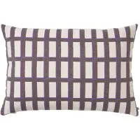 Broste Copenhagen Coussin Isa violet - 40x60cm