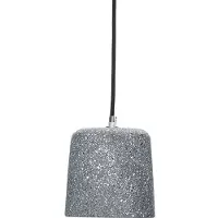 Hubsch Lampe à suspension terrazzo béton gris