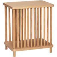 Hubsch Table d'appoint en chêne - naturel