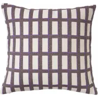Broste Copenhagen Coussin Isa violet - 50x50cm
