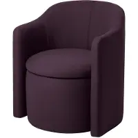 Broste Copenhagen Chaise de bassin raisin foncé