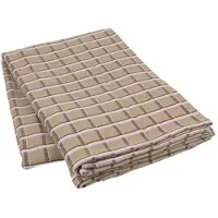 Broste Copenhagen Plaids, jetés ZAPPA - Gris - 240x260 cm