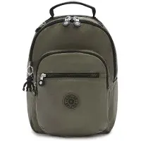 Kipling Sac à dos 'Seoul' vert foncé / noir