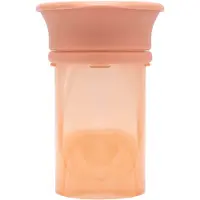 Difrax Gobelet 360 Degrés 250 ml Peach | 1 pièce