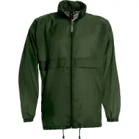 B&C JU800 | Jacket Sirocco / Uni - Couleur : Bottle Green - Taille : S
