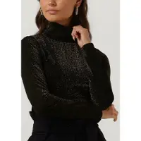 My Essential Wardrobe Hapermw Rollneck Blouse Noir Femme | Pointure XS