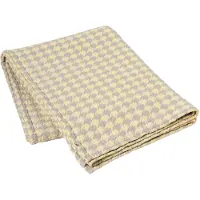 Broste Copenhagen Bernhardt plaid jaune