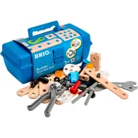 BRIO Builder Starter Set (34586) Construction Game 49 Pieces Bleu Enfants