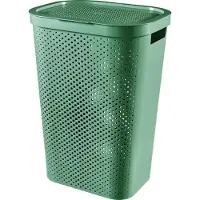 Curver Infinity Recycled Box Linge Dot 60l Vert44x35xh60cm