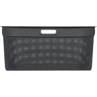 Curver Filo Panier à linge - 45L - Gris foncé