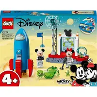 LEGO 1774 la fusée spatiale de Mickey et Minnie jouet à construire pour enfants dès 4 ans, jouet fusée