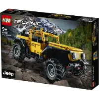 LEGO 42122 Technic Jeep Wrangler, petite voiture jouet 4x4, kit de modèle à construire détaillé pour tout-terrain, cadeau pour garçons et filles, jouet créatif pour enfants
