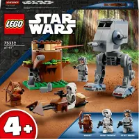 LEGO 75332 Star Wars AT-ST avec les minifigurines Ewok Wicket et Scout Trooper