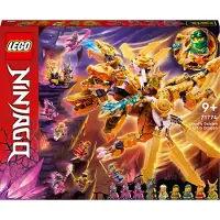 LEGO Ninjago Ultra Dragon D'Or de Lloyd 71774 - Ensemble de Construction avec 9 Minifigures, 989 Pièces