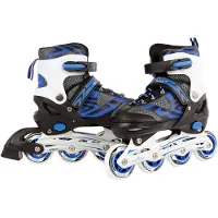 Street Rider Inlineskates, verstellbar von Größe 37-40, blau/schwarz