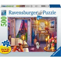 Ravensburger Puzzle Cozy Places : Salle de bain à Paris XXL 500 pièces