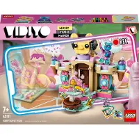 LEGO 43111 VIDIYO Candy Castle Stage Beatbox Music Video Maker, Set de jouets musicaux pour enfants avec AR App