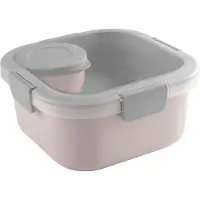 Sunware Sigma Home Kit repas à emporter rose/gris clair, Lunch box, Gris, Rose