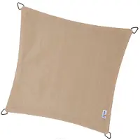 Nesling Toile d'Ombrage Nesling Coolfit Carré Blanc Cassé (5 x 5 m)
