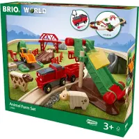 BRIO Circuit World 33984 Ferme et locomotive