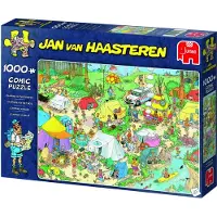Jumbo 19086 Camping dans la for t Puzzle 1000 pi ces