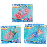 Bestway - Matelas pneumatique gonflable solaire 188cm plage - transparent