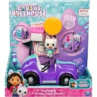 Gabby's Dollhouse - Voiture-jouet Carlita avec figurine Pandy Paws