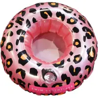 Swim Essentials porte-gobelet gonflable 20 cm PVC rose