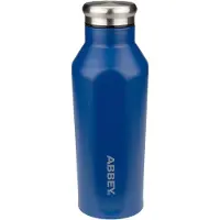 Abbey camp Bouteille Isotherme Abbey Double-walled Godafoss Blue Silver (0,35L)
