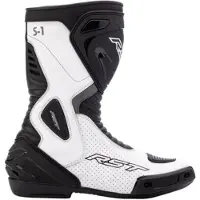 Rst S1 Mens Ce Blanc Noir Bottes Taille 42