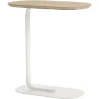 Muuto Relate Table d'appoint Solid Oak|Off-White | 60.5 cm