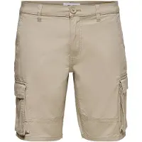 Only & Sons Pantalon cargo 'Cam Stage' beige