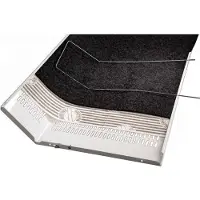 Xavax -filtre à charbon actif/anti graisses pour hotte aspirante, 2 pces