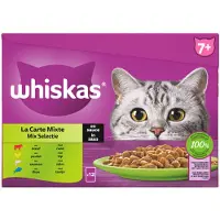 Whiskas 7+ Sélection Mixte en sauce multipack (12 x 85 g)