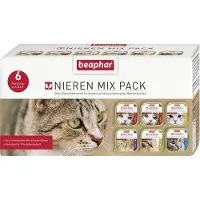 Beaphar Régime rénal Croquettes pour chats - Multipack - 6 x 100 g
