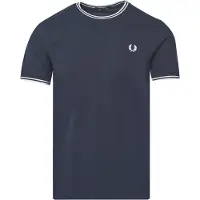 Fred perry T-shirt TWIN TIPPED T-SHIRT hommes - Marine - EU L
