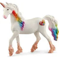 Schleich Bayala 70726 - Licorne arc-en-ciel, figurine animalière