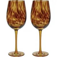 Bar Craft Bcww2pctort Wine Glass 2 Units Doré