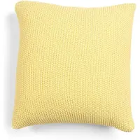 Marc O'Polo Coussin Décoratif Nordic Knit Pale Yellow (50 x 50 cm)