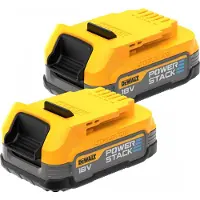DeWalt DCBP034E2-XJ Powerstack 2x 18V 1,7Ah Kit batterie